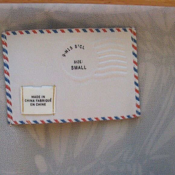 NWOT Black Cream Tie Back Dress - Picture 8 of 8